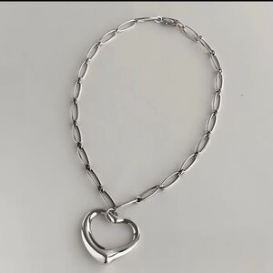 💙Tiffany & Co Sterling Silver Open Heart bracelet
